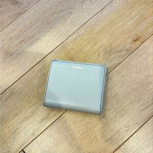 Fossil small grey wallet